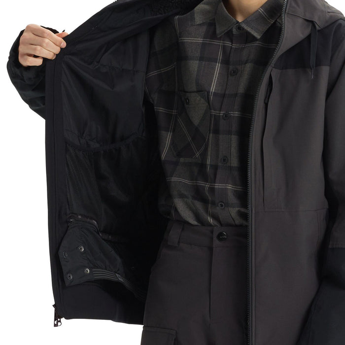 Analog Greed Jacket - Men's True Black/Phantom