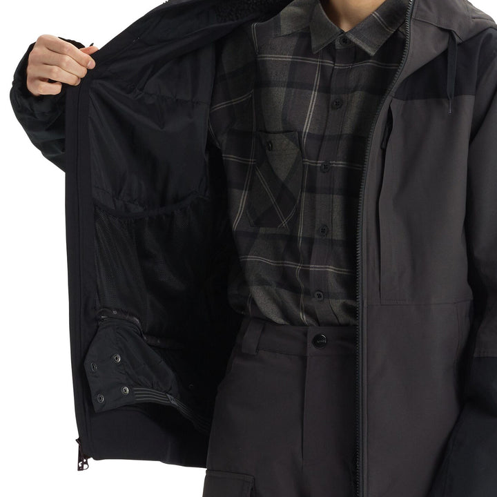 Analog Greed Jacket - Men's True Black/Phantom