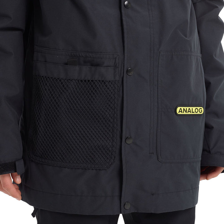 Analog Solitary Jacket - Unisex True Black