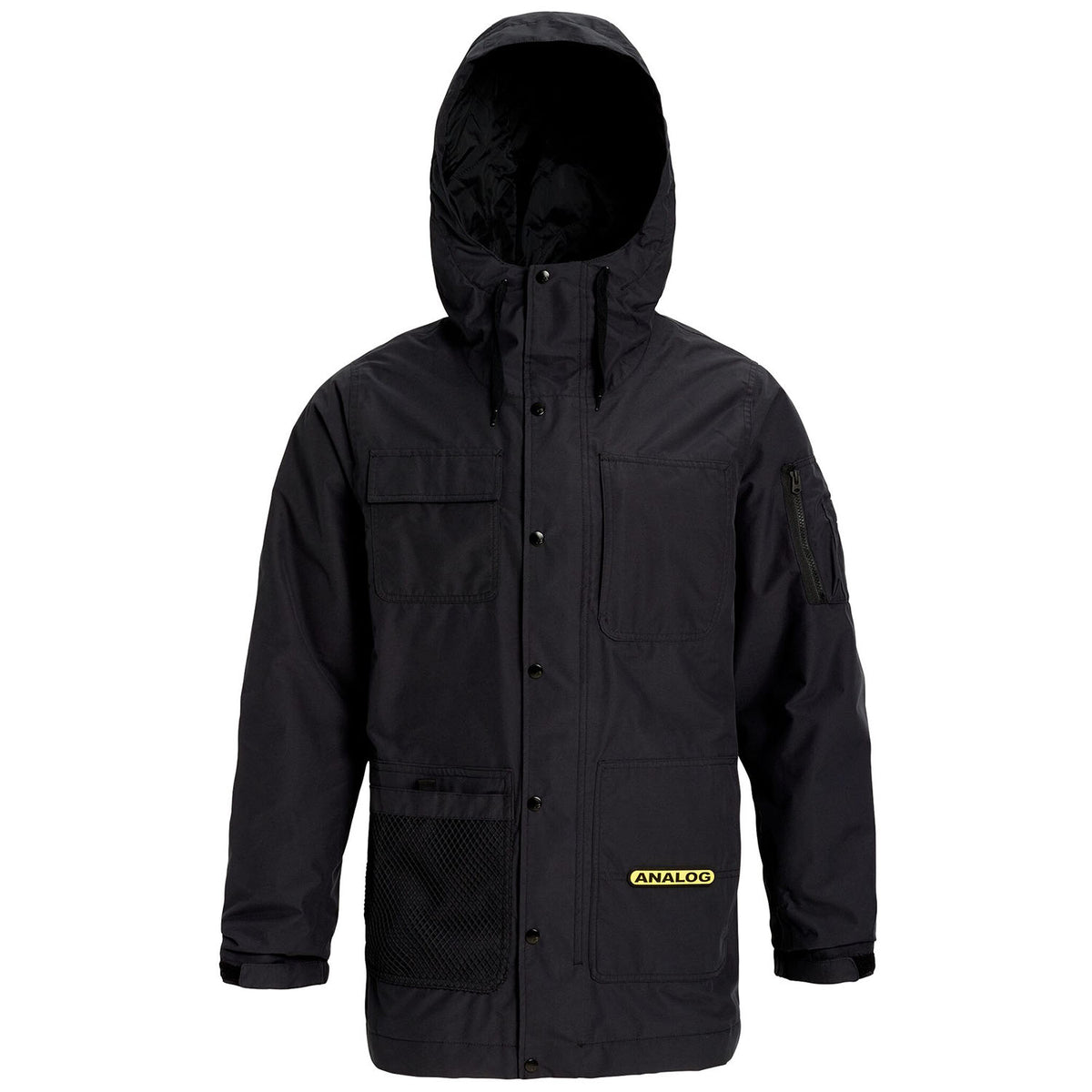 Analog Solitary Jacket - Unisex True Black