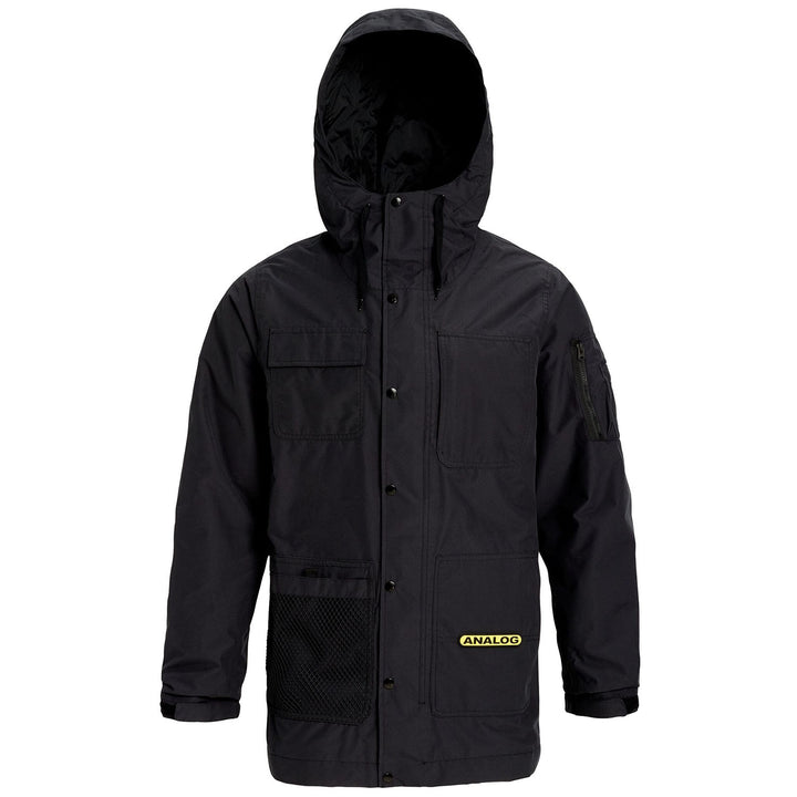 Analog Solitary Jacket - Unisex True Black