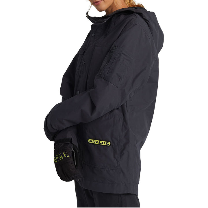 Analog Solitary Jacket - Unisex True Black