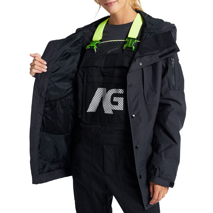 Analog Solitary Jacket - Unisex True Black