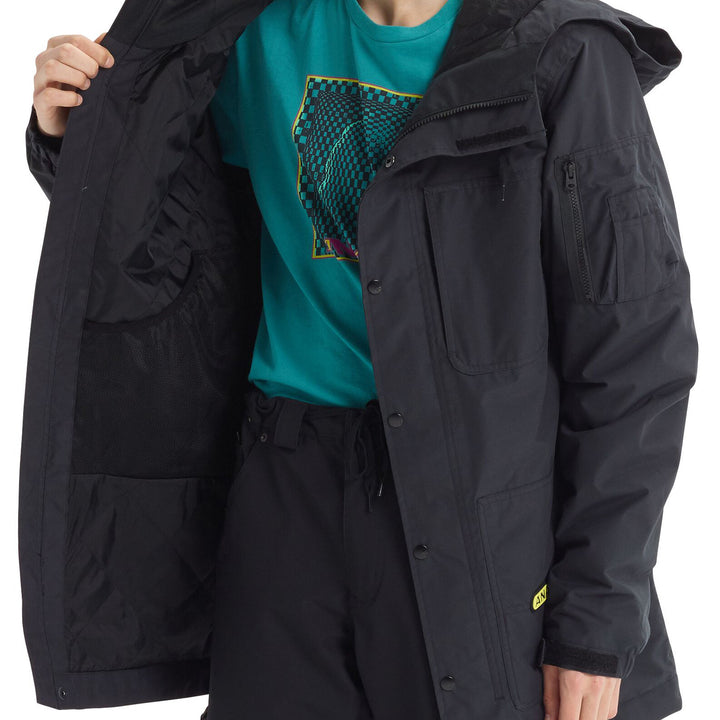 Analog Solitary Jacket - Unisex True Black