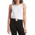 Beyond Yoga Knot A Problem Cropped Tank Top - Women's White