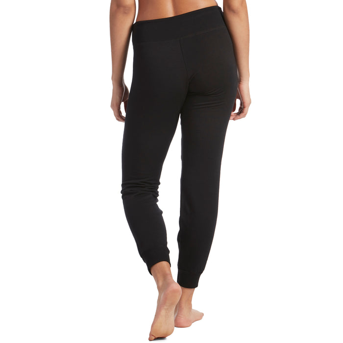 Beyond Yoga Lounge Around Midi Joggers - Women's Black