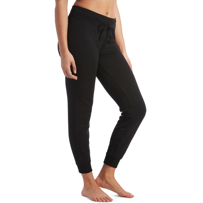 Beyond Yoga Lounge Around Midi Joggers - Women's Black