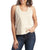 Mollusk U-Neck Tank Top - Women's Natural/Golden Mustard