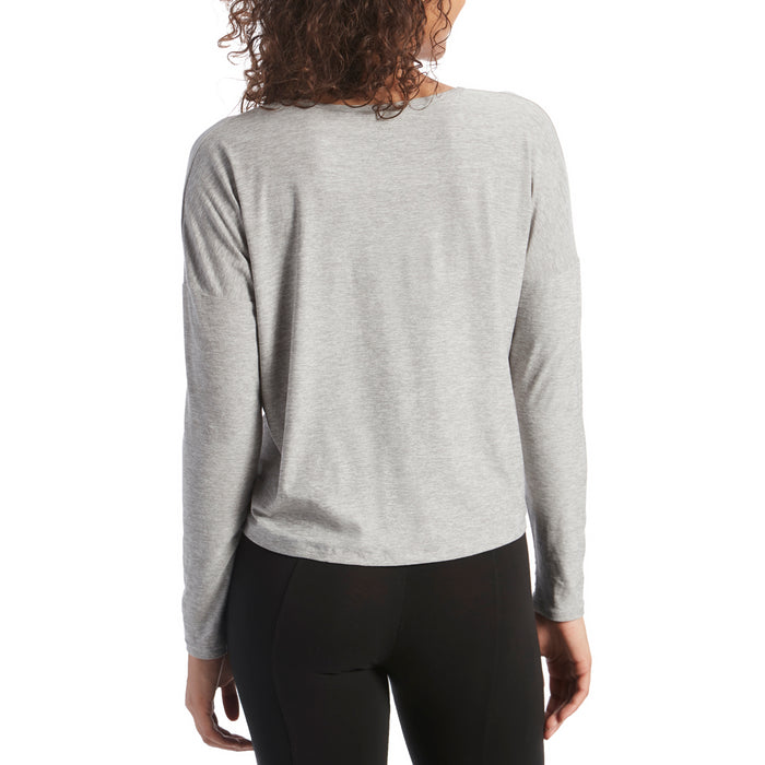 Beyond Yoga Morning Lightweight Cropped Pullover - Women's Silver Mist