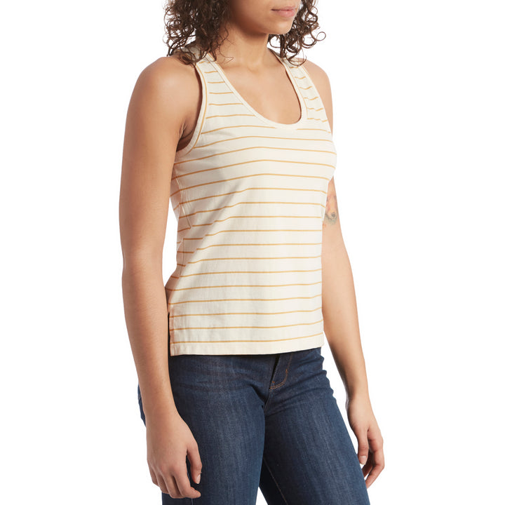 Mollusk U-Neck Tank Top - Women's Natural/Golden Mustard