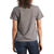 Mollusk Stripe Pocket T-Shirt - Women's Charcoal/Natural