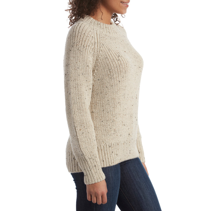 Filson Alpaca Wool Shaker Sweater - Women's Greige