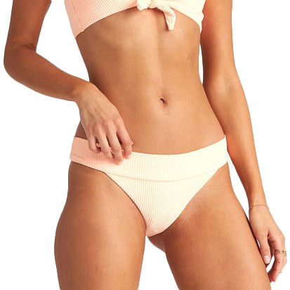 Billabong Under The Sun Tropic Bikini Bottoms - Women's Neon Peach