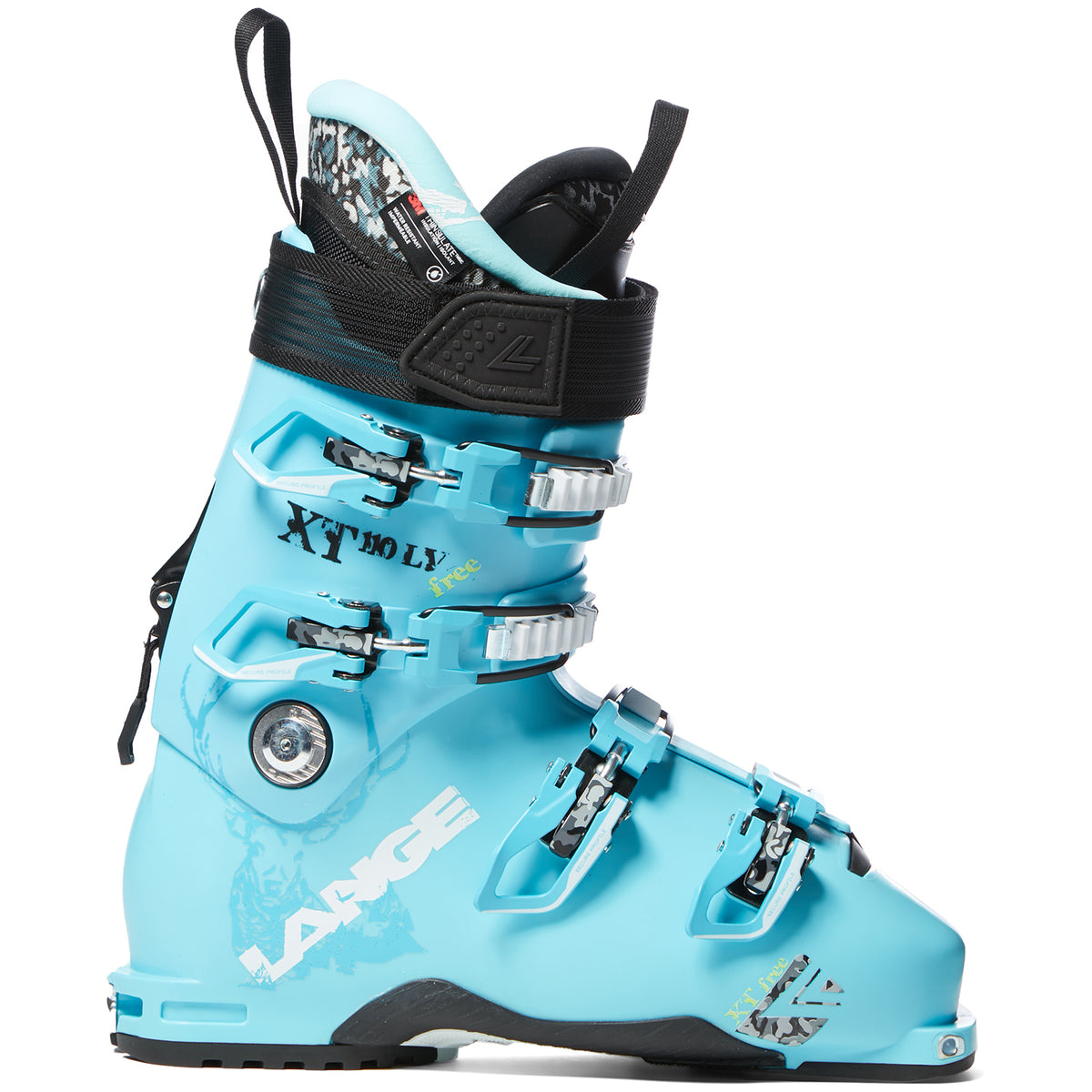 Lange XT Free 110 LV W Alpine Touring Ski Boots - Women's 2020 Light Blue