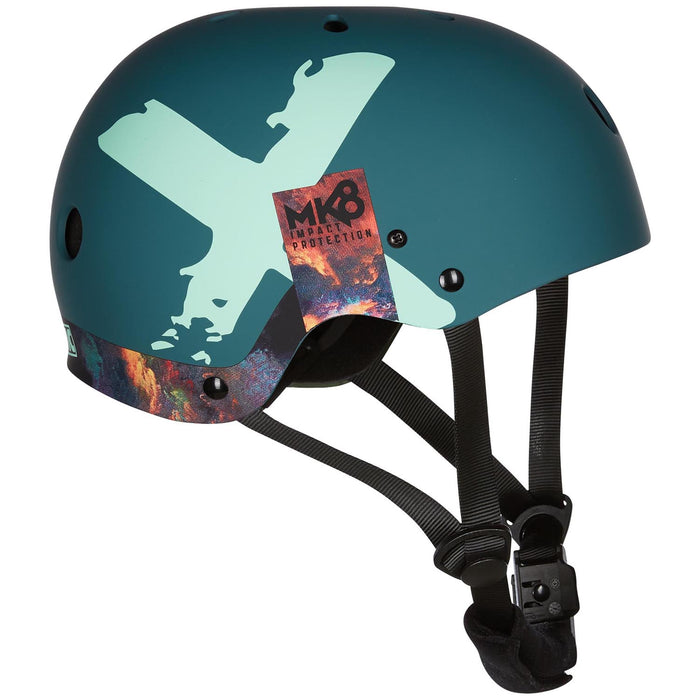 Mystic MK8 X Wakeboard Helmet Teal