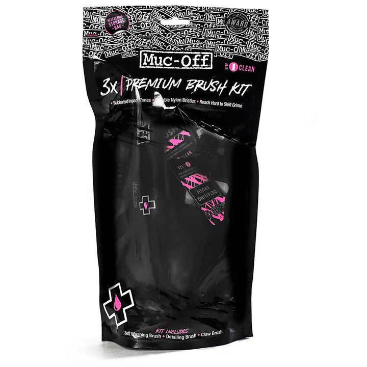 Muc-Off Three Brush Set