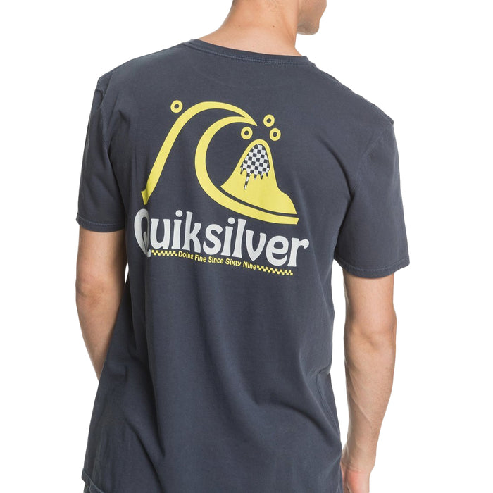 Quiksilver Empty Rooms T-Shirt Blue Nights