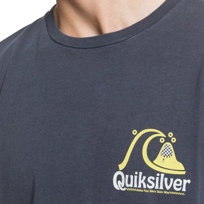 Quiksilver Empty Rooms T-Shirt Blue Nights