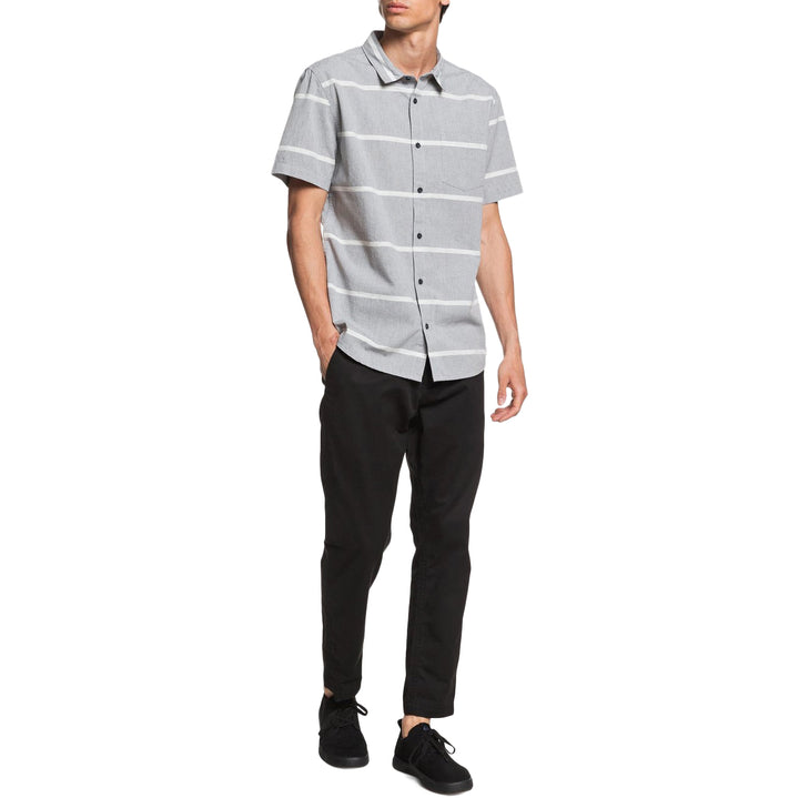 Quiksilver Kalua Kobi Short-Sleeve Shirt Iron Gate Kalua Kobi