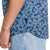 Quiksilver Dots Flower Short-Sleeve Shirt Majolica Blue Dots Flower