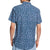 Quiksilver Dots Flower Short-Sleeve Shirt Majolica Blue Dots Flower
