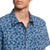 Quiksilver Dots Flower Short-Sleeve Shirt Majolica Blue Dots Flower