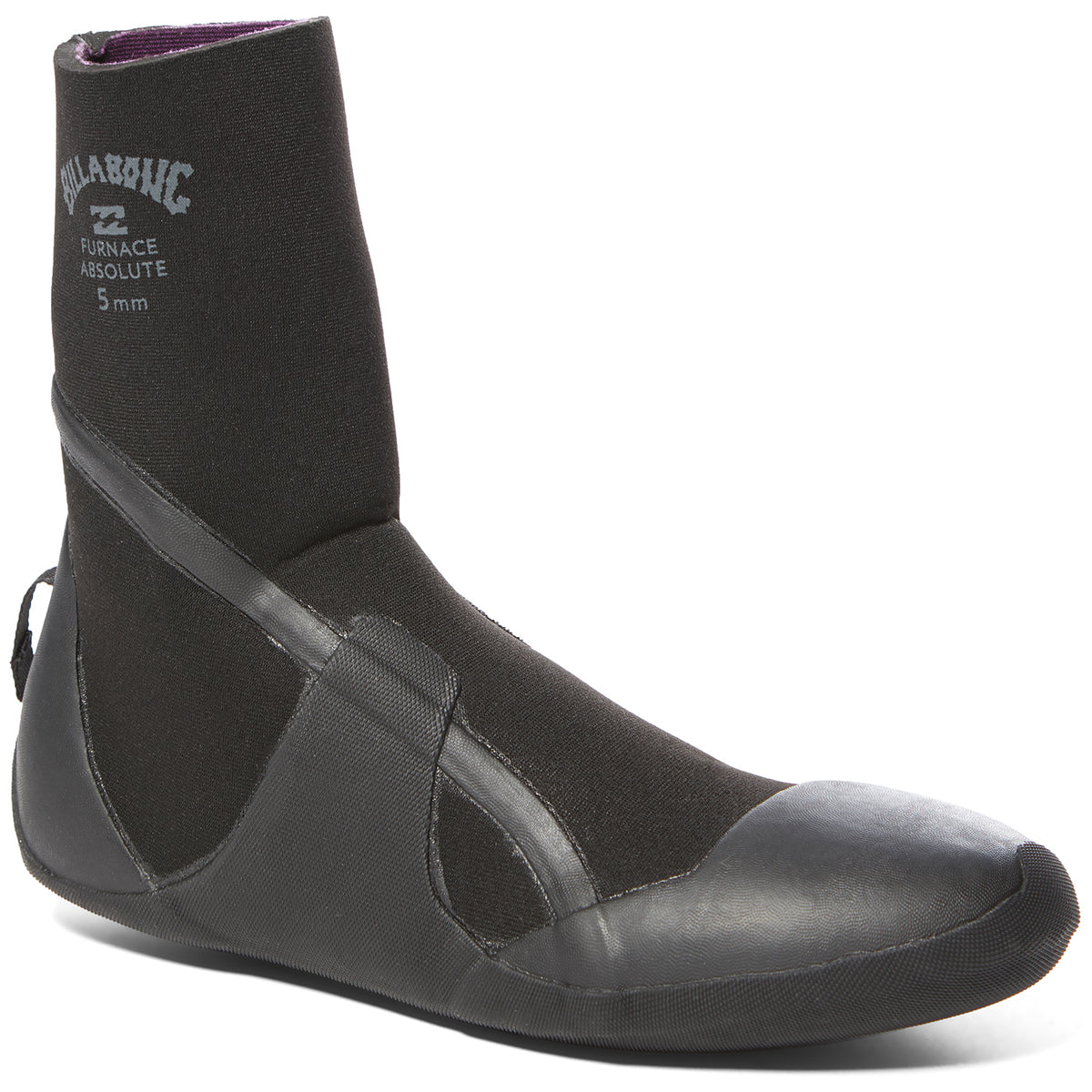 Billabong 5mm Furnace Absolute Round Toe Wetsuit Boots Black