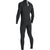 Vissla 7 Seas Power Seam 3/2 Chest Zip Wetsuit Black
