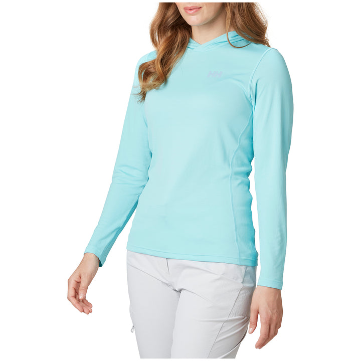 Helly Hansen Lifa Active Solen Hoodie - Women's Glacier Blue
