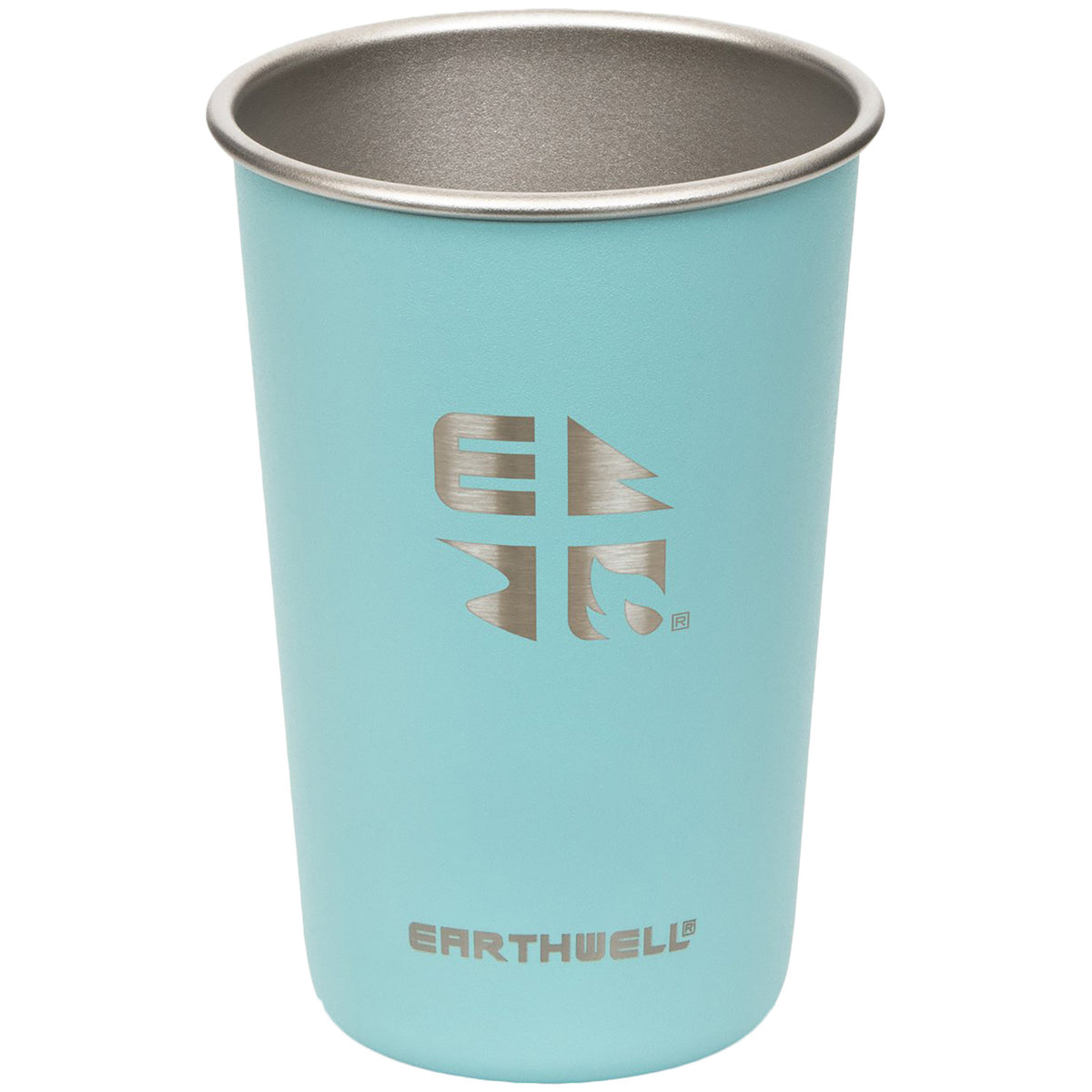 Earthwell 16oz Cup Aqua Blue