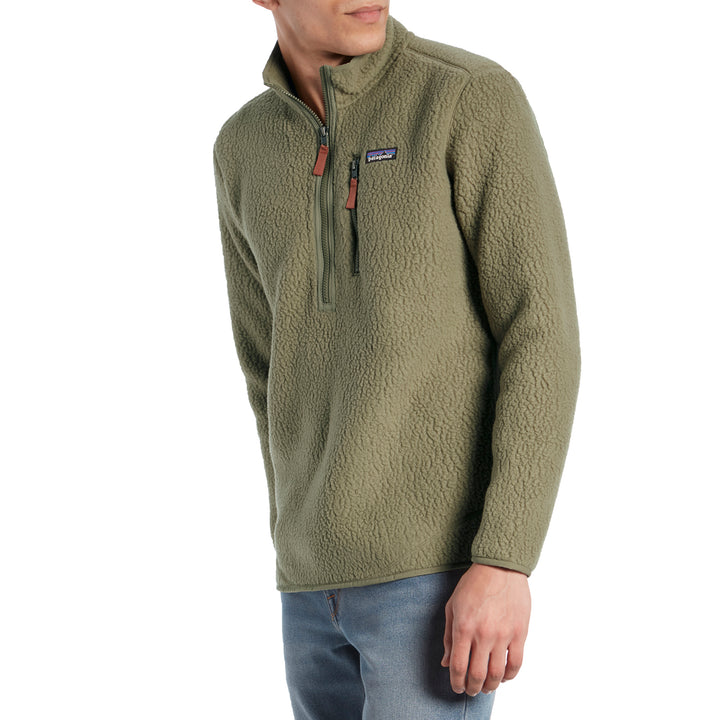 Patagonia Retro Pile Pullover - Men's Sage Khaki