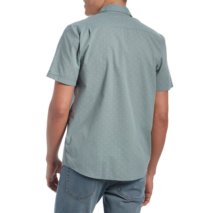 Volcom Stallcup Short-Sleeve Shirt Cool Blue