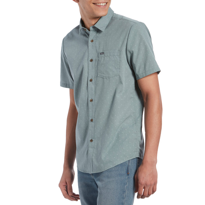 Volcom Stallcup Short-Sleeve Shirt Cool Blue