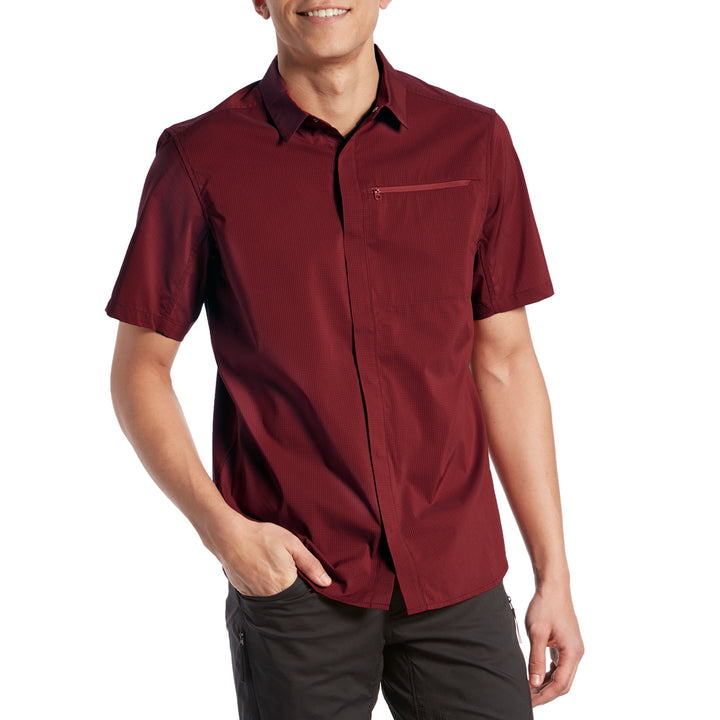 Arc'teryx Kaslo Short-Sleeve Shirt Dark Matter