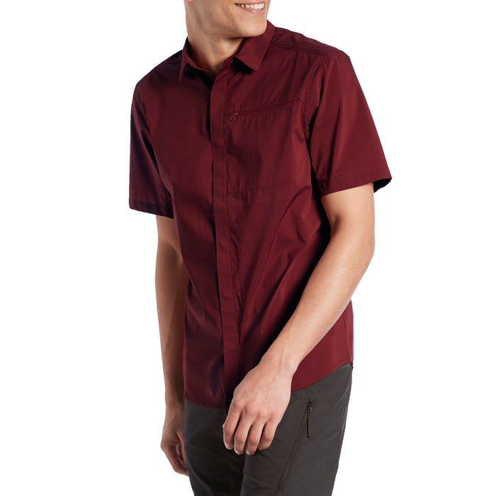 Arc'teryx Kaslo Short-Sleeve Shirt Dark Matter