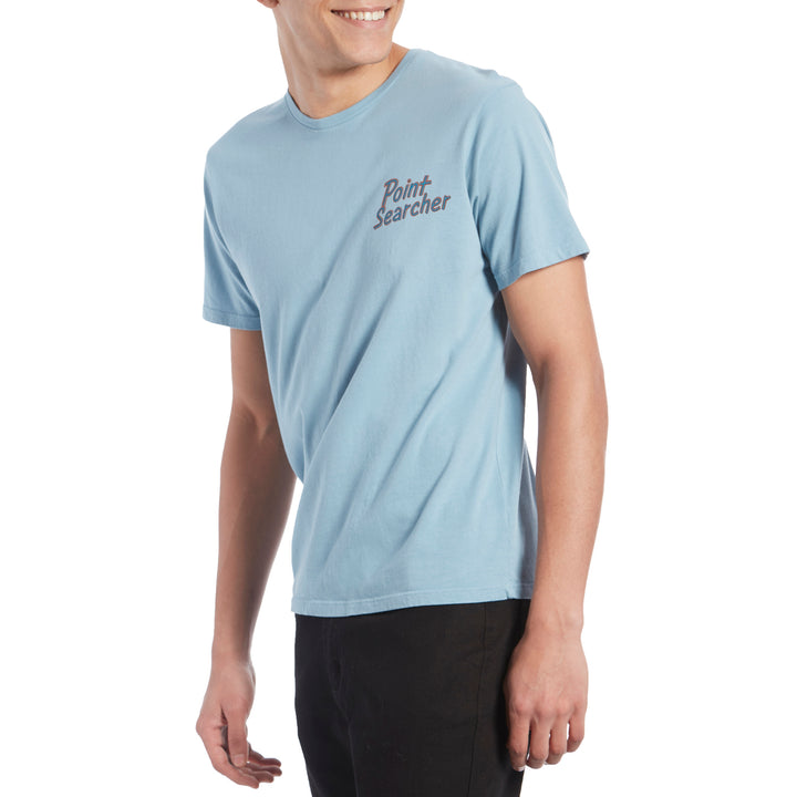 Mollusk Point Searcher T-Shirt Light Indigo