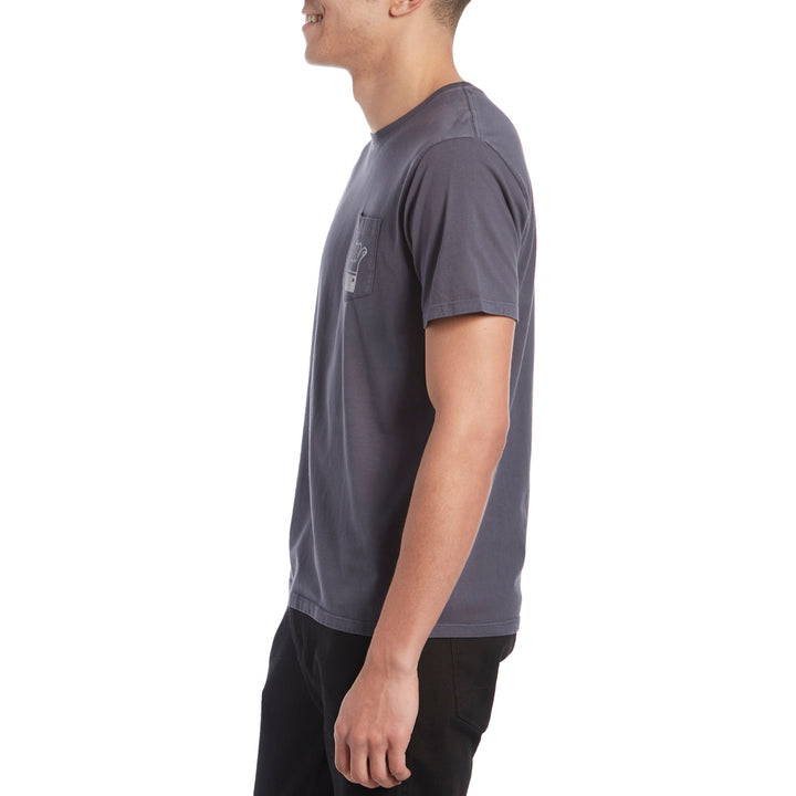 Mollusk Gentleman Shaka T-Shirt Faded Navy