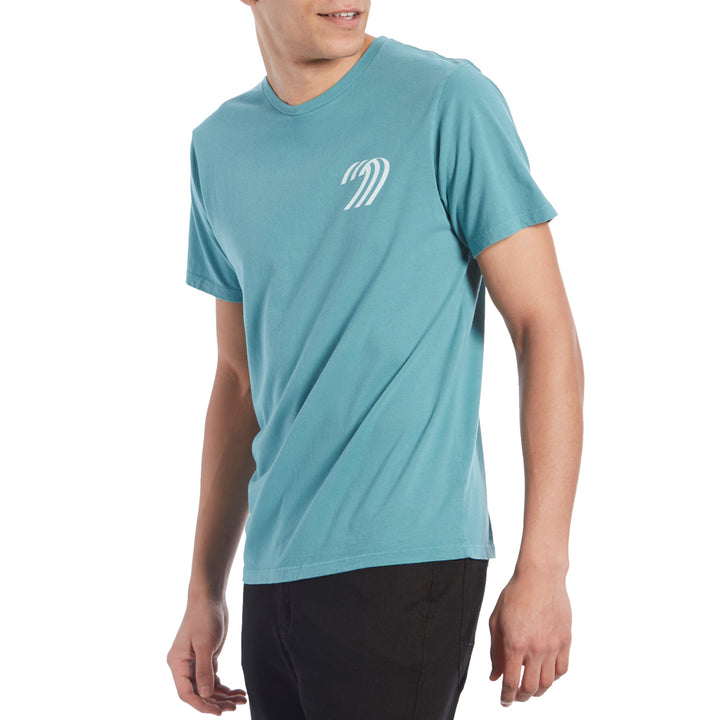 Mollusk Team T-Shirt Washed Sapphire