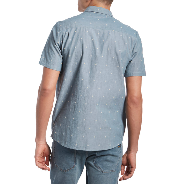 Volcom Archive Mark Short-Sleeve Shirt Stormy Blue