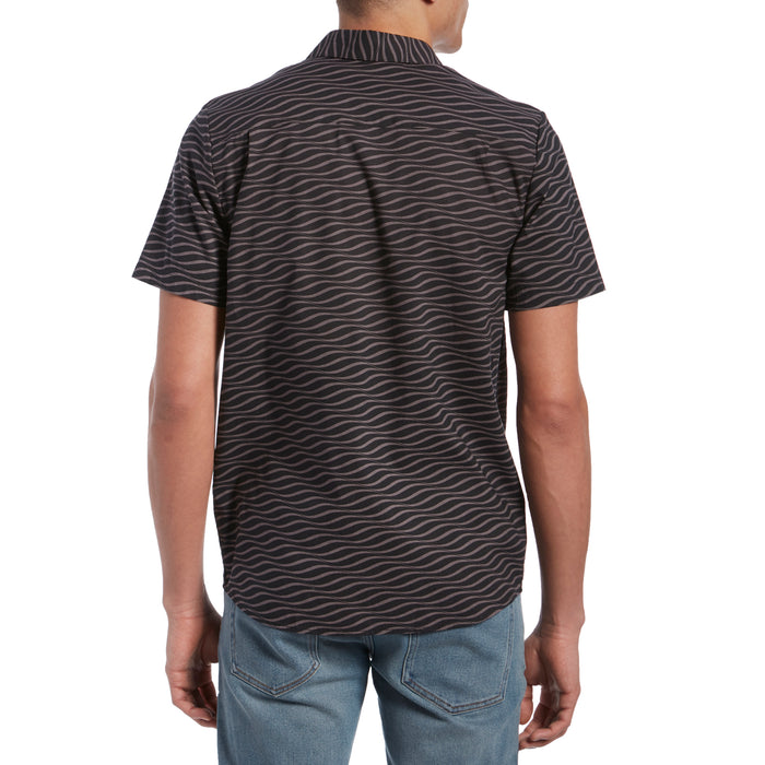 Volcom Levstone Vibes Short-Sleeve Shirt Dark Charcoal