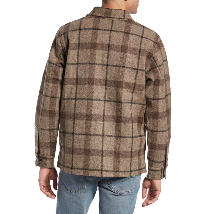 Filson Mackinaw Jac-Shirt Taupe/Brown/Black Plaid