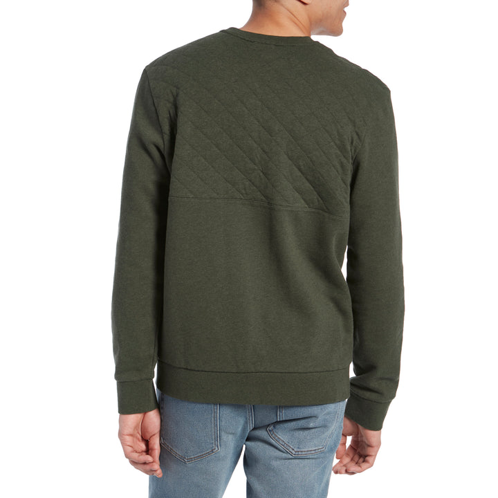 Patagonia Organic Cotton Quilt Crewneck Sweatshirt - Men's Alder Green