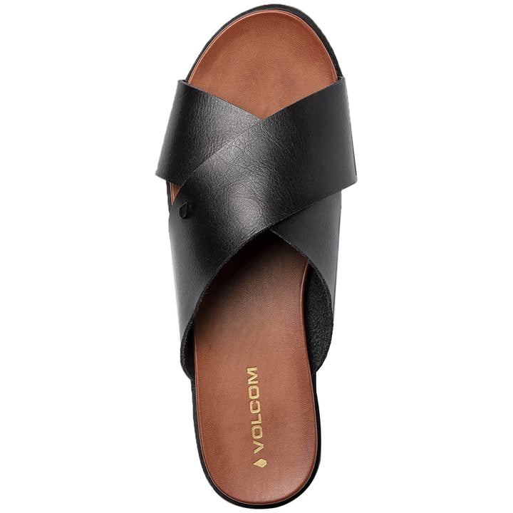 Volcom Double Cross Sandals - Women's Black
