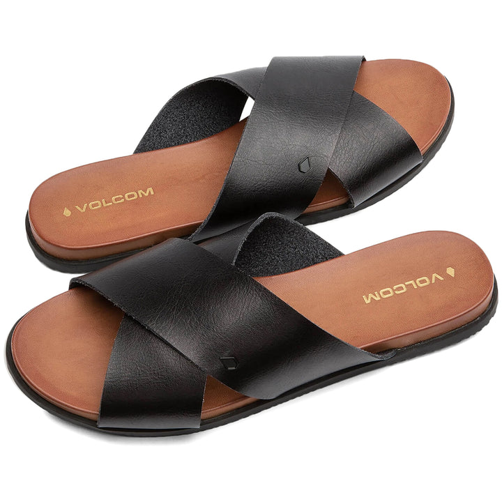 Volcom Double Cross Sandals - Women's Black
