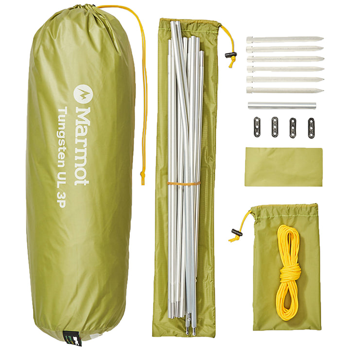 Marmot Tungsten UL 3-Person Tent Wasabi