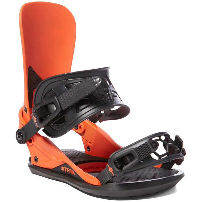 Union Strata Snowboard Bindings 2021 Union Orange