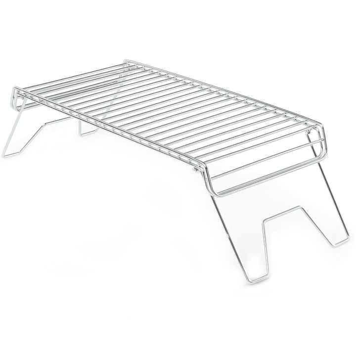 GSI Outdoors Folding Campfire Grill Silver