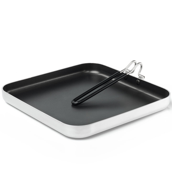 GSI Outdoors Bugaboo 10" Square Fry Pan Silver