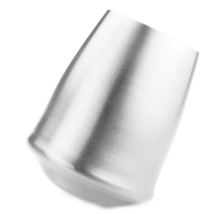 GSI Outdoors Glacier Stainless Wine Glass Brushed