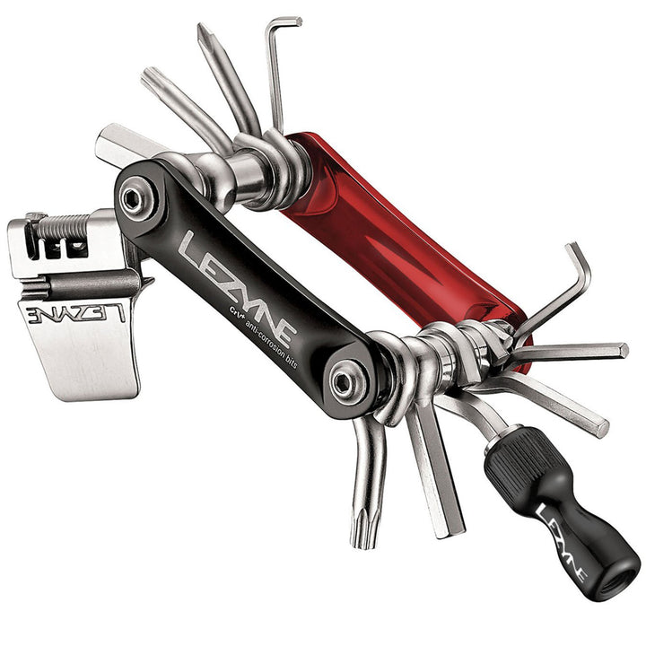 Lezyne RAP 15 CO2 Multi Tool Red/Black